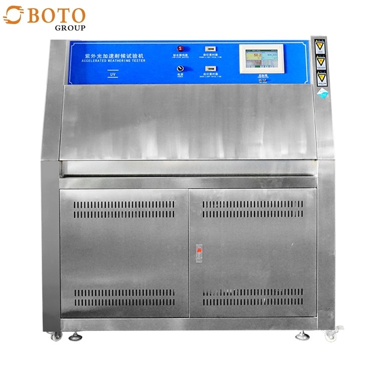 UV Test Chamber with Humidity Fluctuation ±2.5%RH Chamber Size Customized UV Irradiance Accuracy ±5%