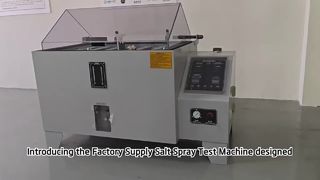 مقاومت در برابر خوردگی محفظه تست اسپری نمک