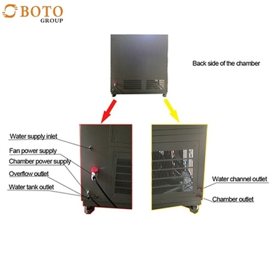 Environmental Test Chambers Rain Test Chamber Automatic Lab Instrument Simulation Test Chamber IEC 60529