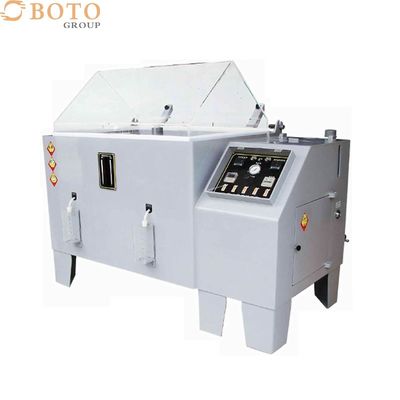 تجهیزات تست اسپری نمک کنترلی PLC/PC با دقت بالا 35 ~ 55 ℃ دمای آزمایش 30 سانتی متر تا 50 سانتی متر فاصله اسپری